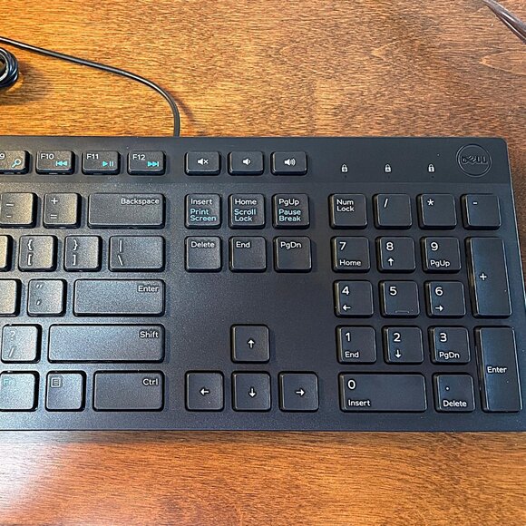 NEW Dell Wired Keyboard and Mouse KM300C - Picture 4 of 8